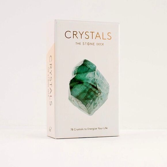 Crystals The Stone Deck 78 cards NEW flash cards beginners metaphysical - Picture 2 of 5